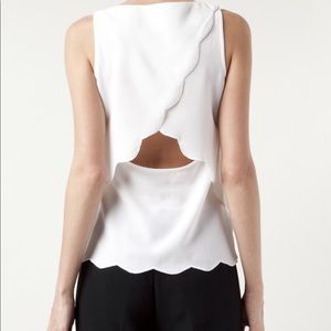 Cooper & Ella scalloped tank